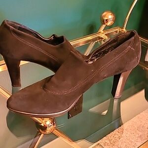 AQUATALIA black suede pumps